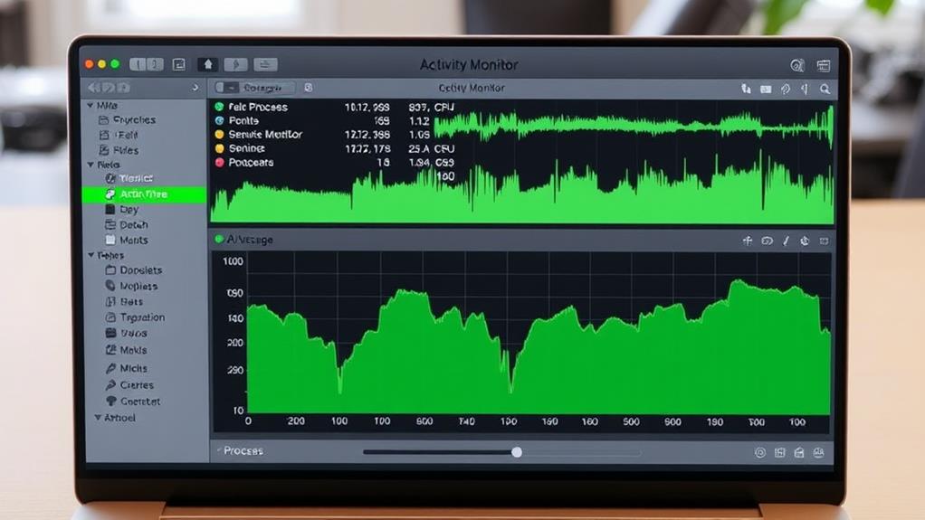 track system activity efficiently