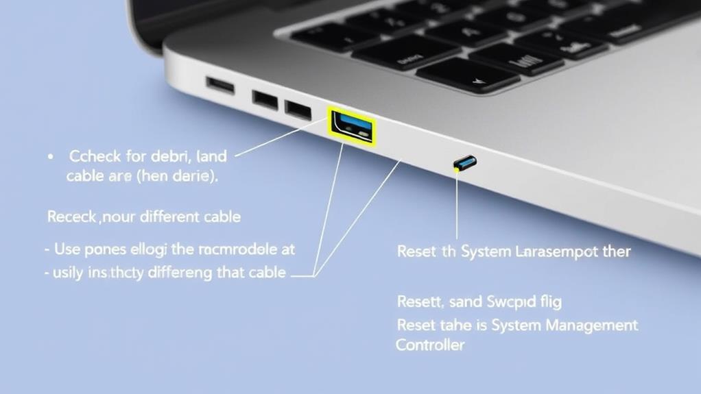 troubleshooting macbook usb c issues