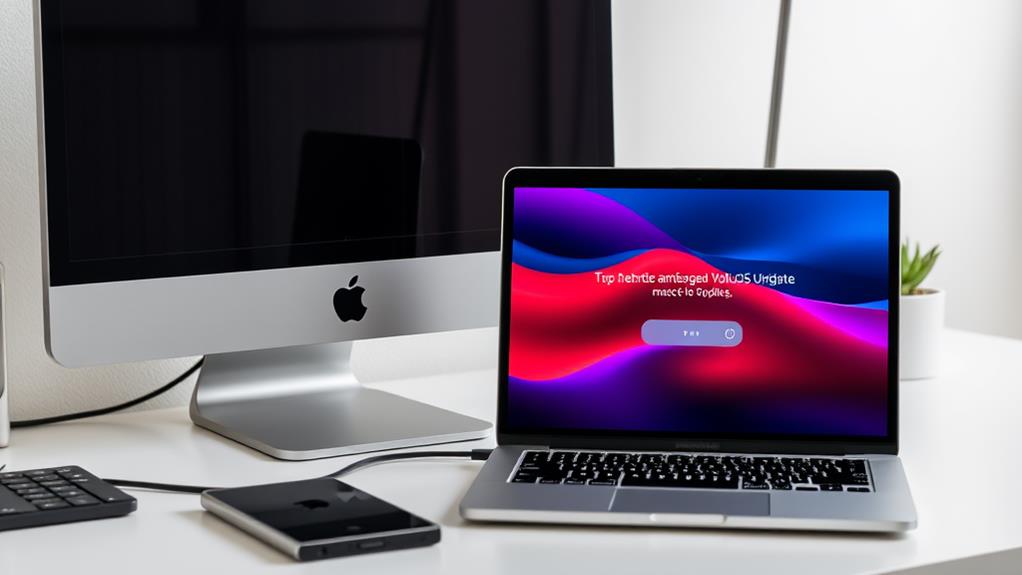 upgrade your macos system